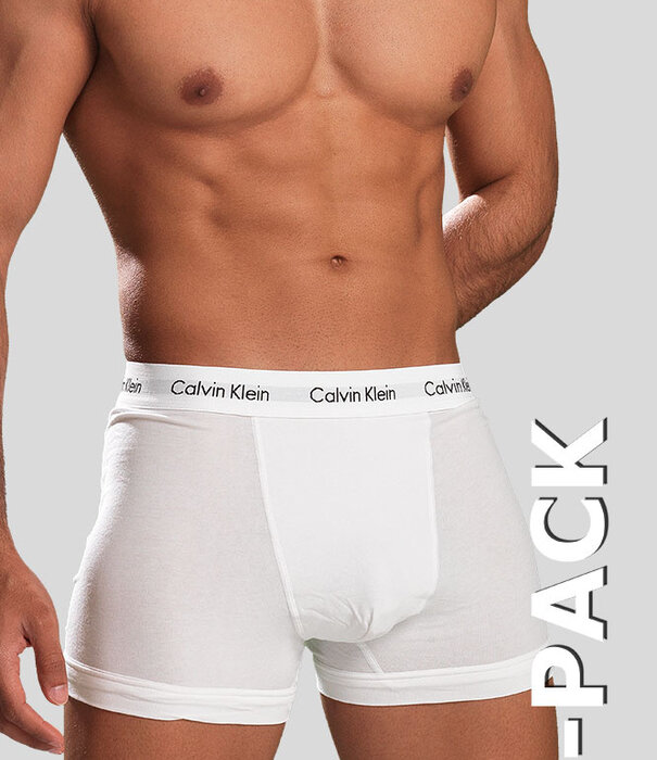 Calvin Klein Boxershort 3-Pack U2662G Weiß
