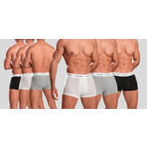 Calvin Klein Low Rise Boxershort 3-Pack U2664G Wit/Zwart/Grijs