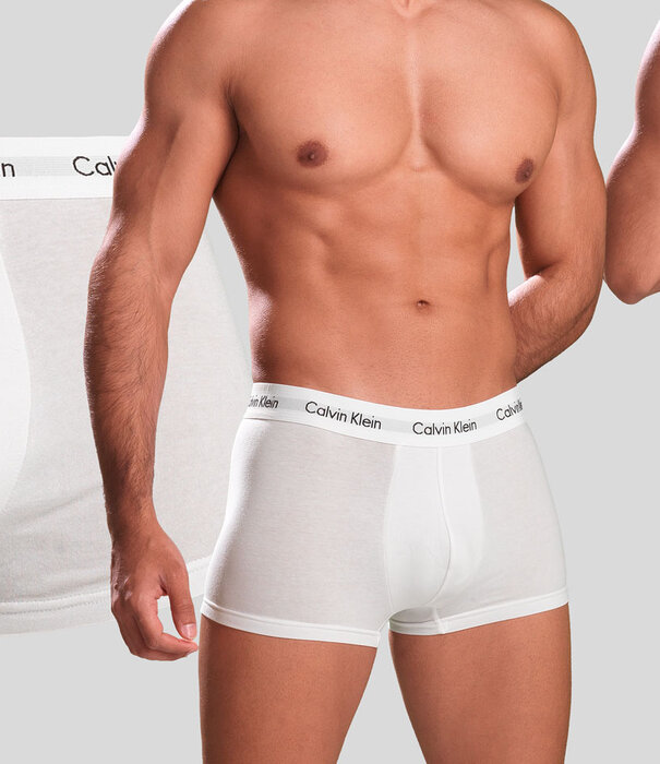 Calvin Klein Low Rise Boxershort 3-Pack U2664G Wit
