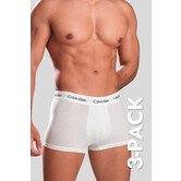 Calvin Klein Low Rise Boxershort 3-Pack U2664G White