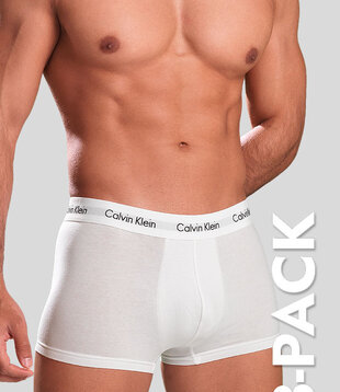 Calvin Klein Low Rise Boxershort 3-Pack U2664G Wit