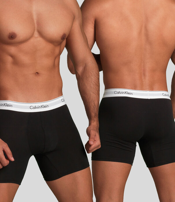 Calvin Klein Boxer Brief 2-Pack NB1087A Black