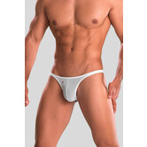 Joe Snyder Shining Bikini Capri Mesh 07 Transparant Wit (005)