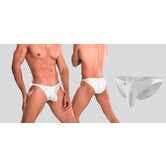 Joe Snyder Maxibulge Bikini 01 Wit