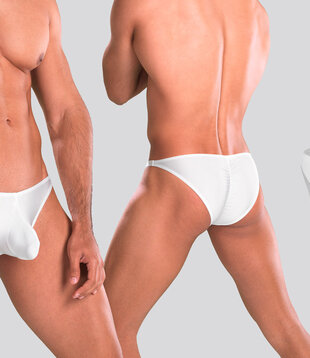 Joe Snyder Maxibulge Bikini 01 Wit