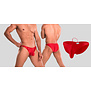 Joe Snyder Maxibulge Bikini 01 Rot