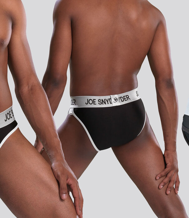 Joe Snyder Active Wear Bikini Brief 01 Zwart