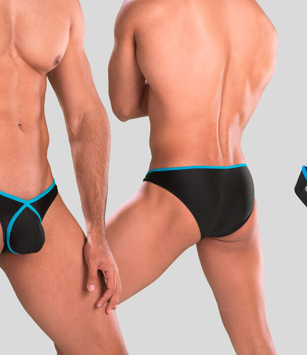 Joe Snyder Pride Frame Neon Bikini 01 Turquoise