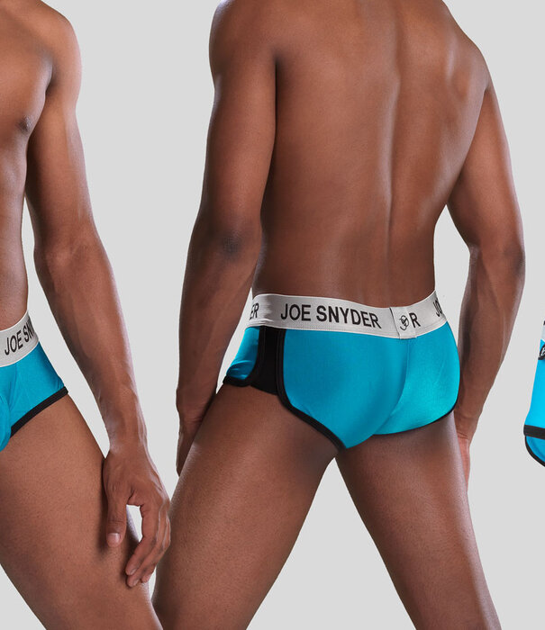 Joe Snyder Active Wear Mini Shorty 06 Turquoise