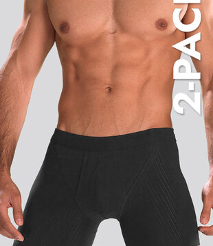 Schiesser Authentic Boxershort 2-Pack 399 Zwart
