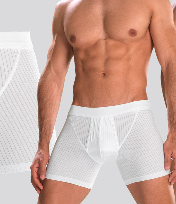 Schiesser Authentic Boxershort 2-Pack 399 Wit