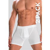 Schiesser Authentic Boxershort 2-Pack 399 White
