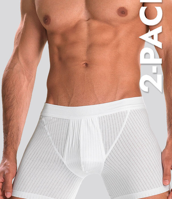 Schiesser Authentic Boxershort 2-Pack 399 White