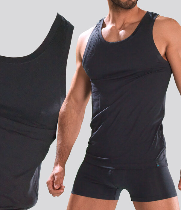 Schiesser Long Life Soft Tank Top 629 Marine