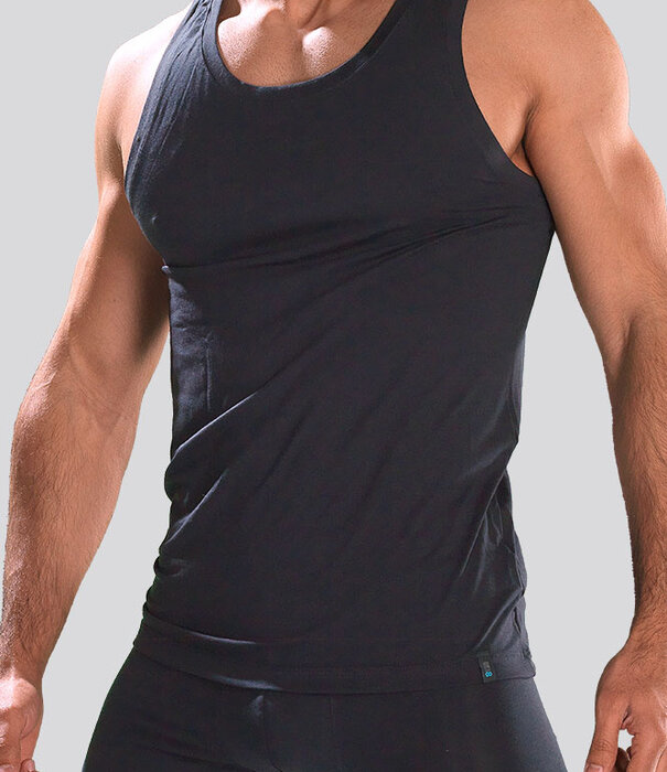 Schiesser Long Life Soft Tank Top 629 Navy