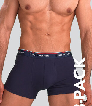 Tommy Hilfiger Premium Essentials Low Rise Boxershort 3-Pack 841 Marine