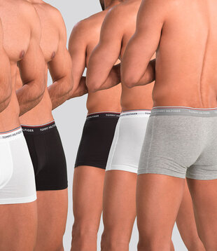 Tommy Hilfiger Premium Essentials Boxershort 3-Pack 842 Wit/Zwart/Grijs