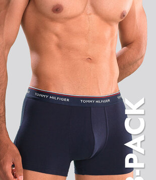 Tommy Hilfiger Premium Essentials Boxershort 3-Pack 842 Marine