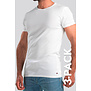 Tommy Hilfiger Premium Essentials Crew Neck T-Shirt 3-Pack 187 White