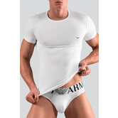 Emporio Armani Big Eagle Crew Neck T-Shirt CC735 Wit