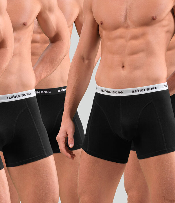 Bjorn Borg Essential Boxershort 5-Pack 1026 Zwart