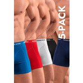 Bjorn Borg Essential Boxershort 5-Pack 1026 Rot/Weiß/Blau