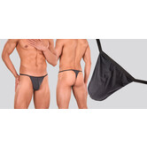 Hom Plume G-String 931 Dunkel Grau