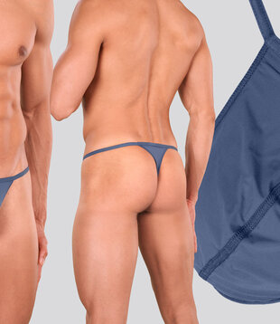 Hom Plume G-String 931 Donker Blauw