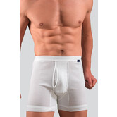 Kapart Feinripp 7X8 Long Boxer 113 White
