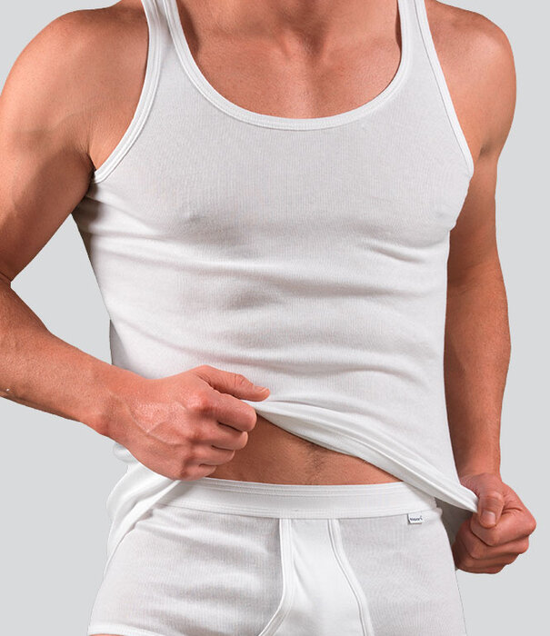 Kapart Feinripp 7X8 Undershirt 116 Weiß