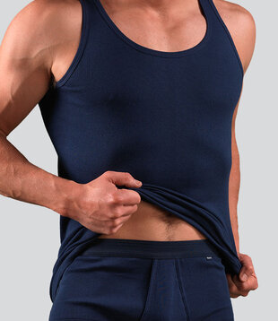 Kapart Feinripp 7X8 Undershirt 116 Marine