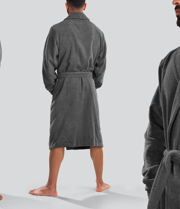 Tommy Hilfiger Icon Bathrobe 539 Grijs