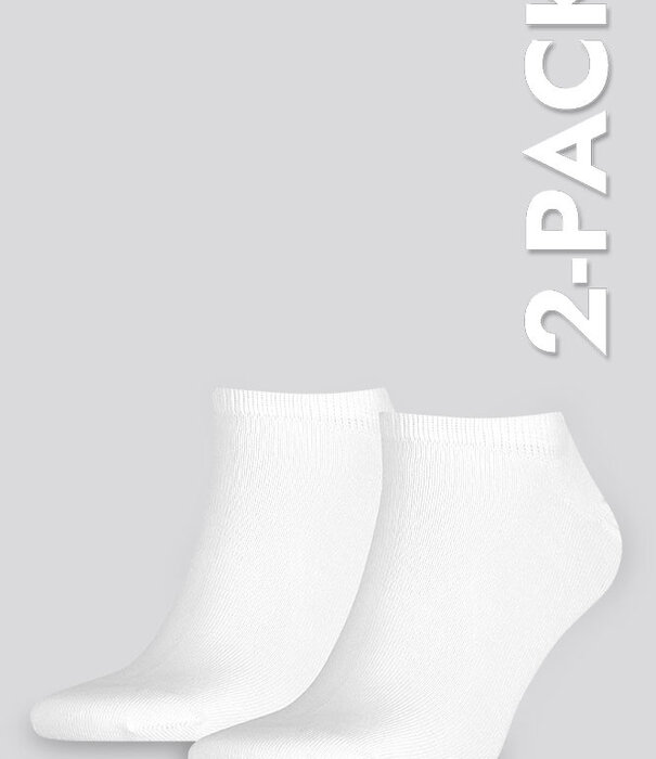 Tommy Hilfiger Sneaker Socks 2-Pack 001 Wit