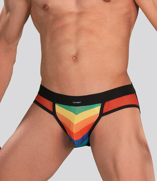 Cut4Men Mixed Jockstrap C4M13 Rainbow Rainbow (799)