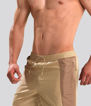 Calvin Klein Swim Short 814 Medium Drawstring Brown