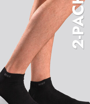 Boss Socks 2-Pack 849 AS Uni Zwart
