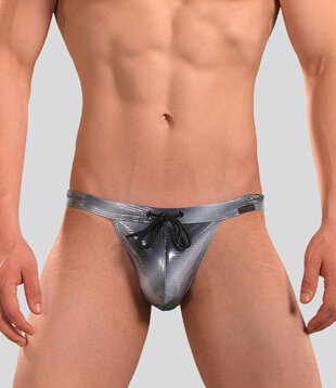 Manstore Beach Micro Tanga M2324 Zilver