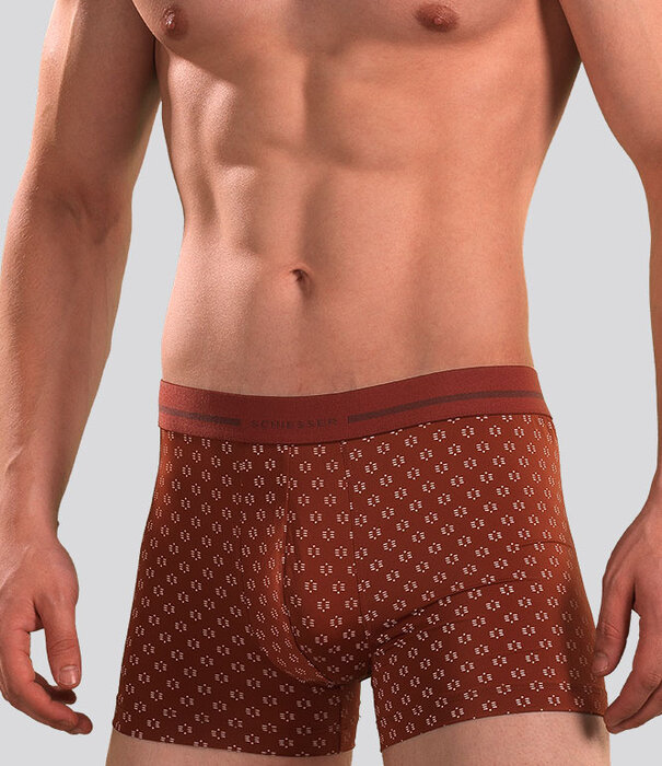 Schiesser Boxershort 204 Microfiber Multi Rood (151)