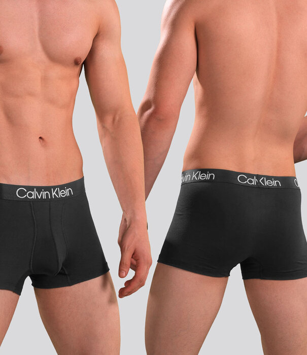 Calvin Klein Trunk 3-Pack NB2970A Modern Structure Schwarz