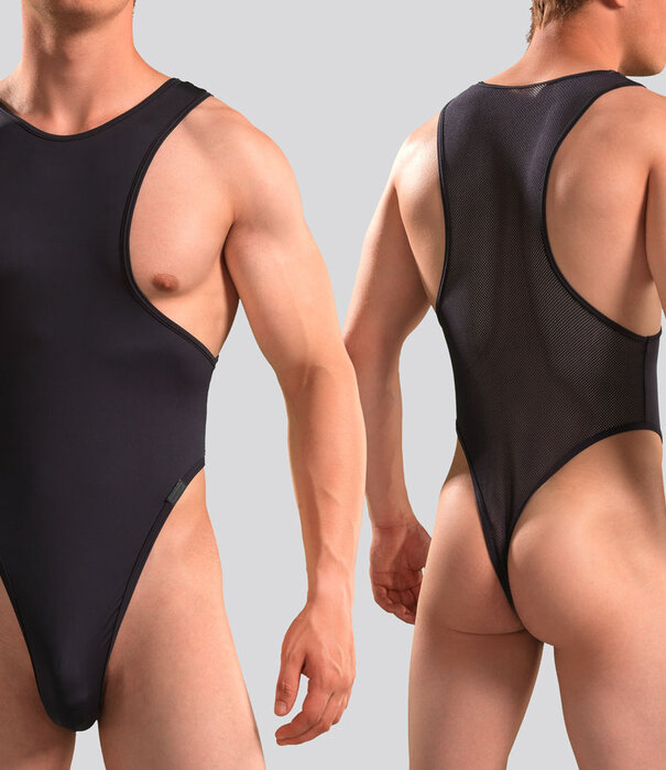 Manstore String Body M2334 Multi Zwart (051)