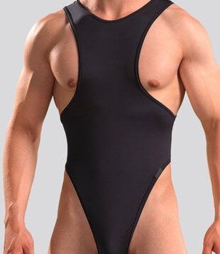 Manstore String Body M2334 Multi Zwart (051)