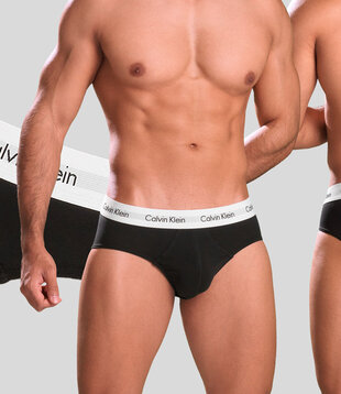 Calvin Klein Hip Slip 3-Pack U2661G Multi Schwarz