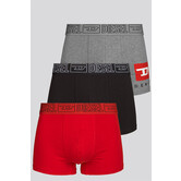 Diesel Boxershort 3-Pack GFAW Damien Multi Rood (151)