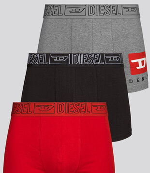 Diesel Boxershort 3-Pack GFAW Damien Multi Rood (151)
