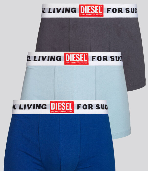 Diesel Boxershort 3-Pack WIAP Damien Multi Blauw
