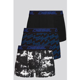 Diesel Boxershort 3-Pack SJAU Damien Multi Zwart (051)