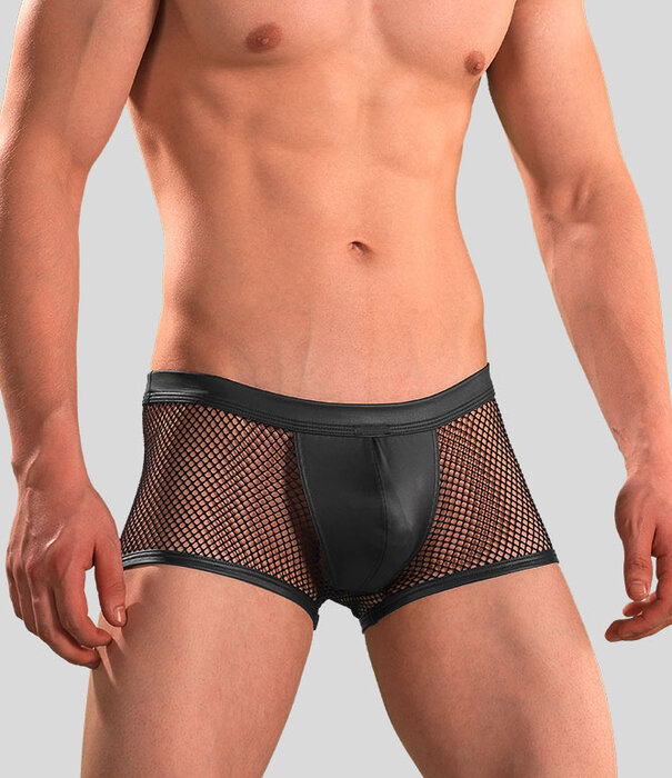 Manstore Micro Pants M2391 Transparant Zwart (055)