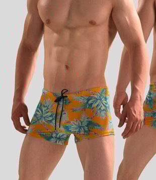 Hom Swim Boxer 745 Gigaro Multi Oranje (551)