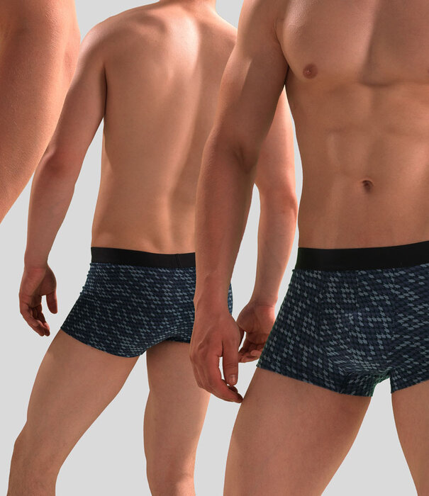 Boss Trunk 822 Camu Multi Blauw