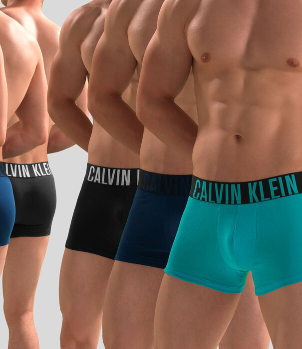 Calvin Klein Trunk 3-Pack NB3608A Intense Power Blau